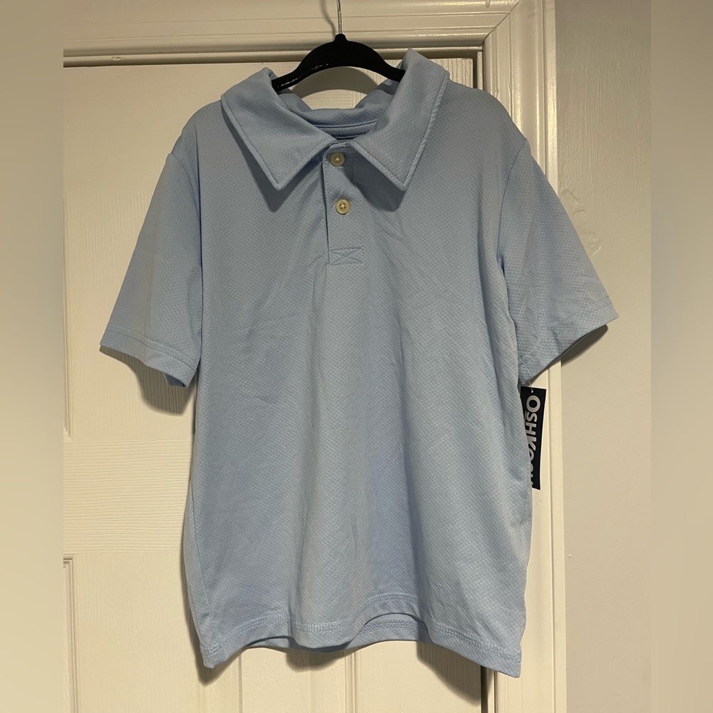 NWT OshKosh B'gosh Light Blue Polo Shirt